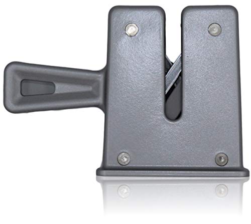 Knife Sharpener/Honing tool with Chantry sprung honing technology, for professional/commercial or home kitchen use. Easy, yet as effective as a sharpening steel/honing steel. By Taylors Eye Witness