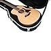 Gator Cases Deluxe Molded Case for Taylor GS Mini Acoustic Guitar, (GC-GSMINI)