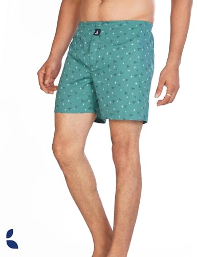 Image of Cotton Boxer Shorts for Men, Breathable, Comfortable & Lightweight (Pack of 2)