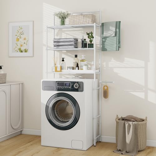 MallCreaty waschmaschinenschrank,Toilettenregal, 3-stufig...