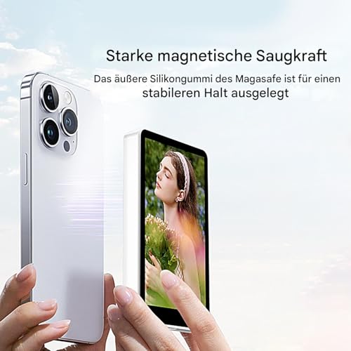 Moniteur à selfie caméra arrière, écran vlog smartphone pour streaming