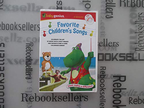 Baby Genius Favorite Children's Songs w/bonus Music CD Baby Genius Favorite Children's Songs w/bonus Music CD