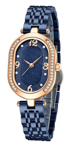 Montre à quartz femme en acier inoxydable étanche avec date lumineuse FANMIS bracelet argent