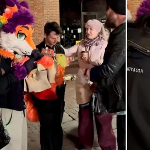 J&oacute;venes vestidos como &ldquo;Therians&rdquo; aceptan a Jes&uacute;s