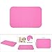 JOROBURO Pet Grooming Mat, Pet Grooming Bathing Training Table, Professional Pet Grooming Table Top Mats Premium Non Slip Rubber Mat, Durable, Waterproof, and Easy to Clean (Pink)