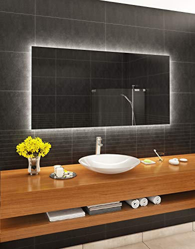 Backlit LED Illuminated Bathroom Mirror