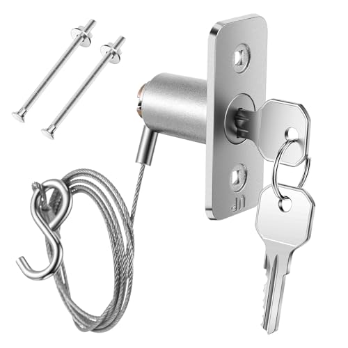 MorningRo 1 Set Garage Door Emergency Key Release Lock Kit