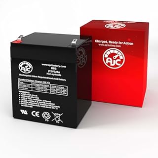 AJC Battery Compatible with Aosom Kids Ride-on Car Electric Truck Pickup 12V 5Ah Ride-On Toy Battery