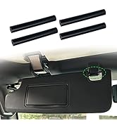 Sun Visor Repair Kit for Jeep Wrangler JK JKU 2007-2017 Repair Tubes for Left & Right Side Sunvis...