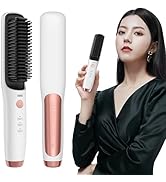 Amazon | ストレートブラシ ヒートブラシ ヘアアイロンブラシ ヘア