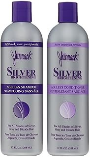 Jhirmack Silver Brightening Ageless Purple Shampoo Set of 2 developed for all shades