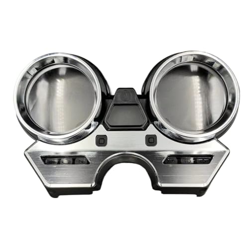 オートバイメーターフレーム Compatible With Yamaha For XJR 400 2004 2005 2006 2007 2008 オートバイメーター時計計器ケースゲージ走行距離計タコメーターハウジングに対応