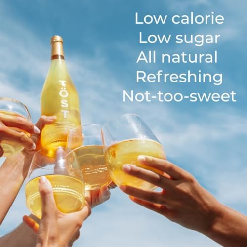 TÖST All-Natural Alcohol Free Sparkling Beverages (25.4 Fl Oz (Pack of 3), Sangria) - 1