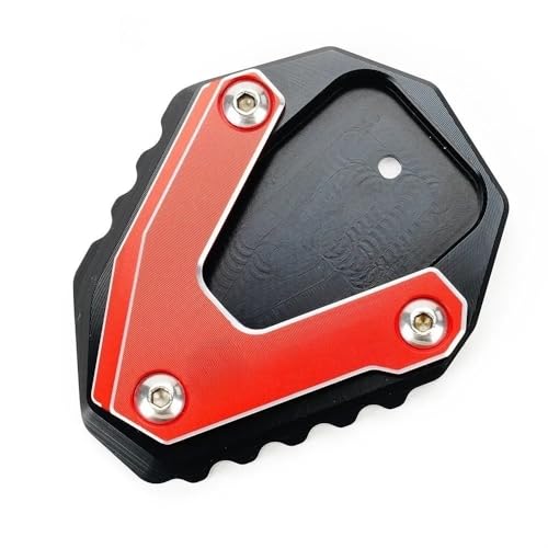MALIYAE Ensanchamiento para Moto para Morini para SEIEMMEZZO para SCR para STR 650 2023 Accesorios Motocicleta Soporte Lateral Pie Ampliadora Tapas Válvula Neumático(Color1)
