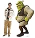 Cardboard People Shrek Life Size Cardboard Cutout Standup - Shrek (2001 Film)