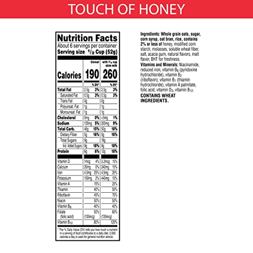 Special K Granola Cereal, Fiber, Whole Grain Cereal, Touch Of Honey, 11.3Oz Bag (1 Bag) #TOP2