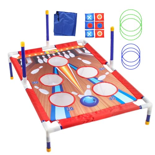 Cornhole outdoor pliable pour après-midi de jeux en famille au jardin