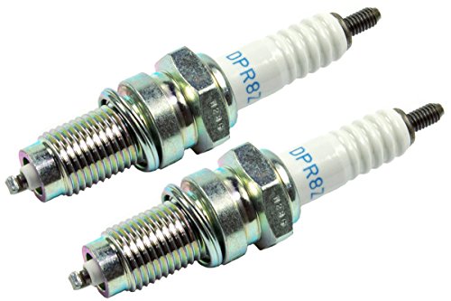 Bougie NGK DPR8Z en lot de 2 pièces pour les motos Honda et SWM