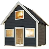 spielhaus kinderzimmer mädchen 🌞 BESTENS AUCH FÜR ÄLTERE KINDER GEEIGNET: Das Spielhaus FITJE hat eine Seitenwandhöhe von 141 cm und ist somit auch bestens für ältere Kinder geeignet. Es bietet genug Platz zum Spielen und die zusätzliche Ebene gibt älteren Kindern die Möglichkeit, ihre Kreativität auszuleben und neue Spielmöglichkeiten zu entdecken.
