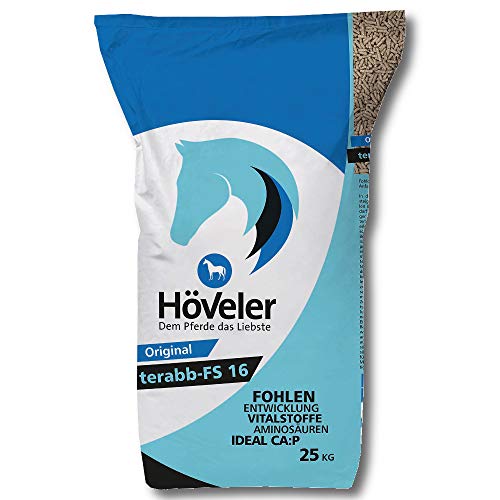 Höveler Fohlenstarter FS 16 - 25 kg Futter für Fohlen (Jungpferd) - Geschmacklos - 25 kg