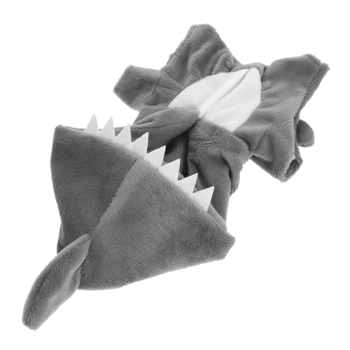 LIOOBO Adorable Shark Shaped Doll Clothes for Plush Dolls Soft Plush Unique Design for Reusable Costume Accessories for Playtime Fun