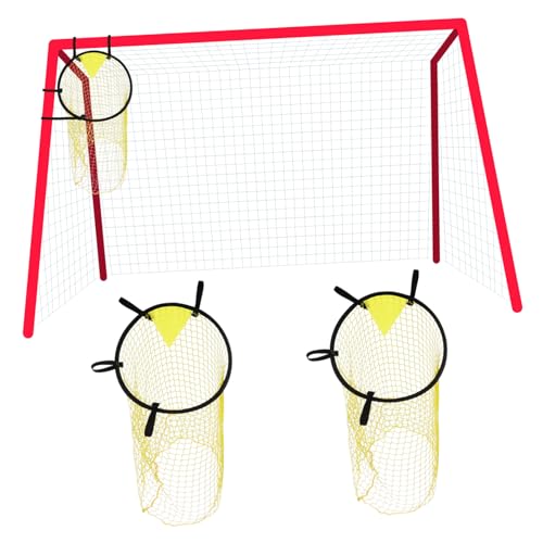 Balacoo 2 Pcs Soccer Goal Net Backyard Soccer Net Practice Football Targets Durable Polyester