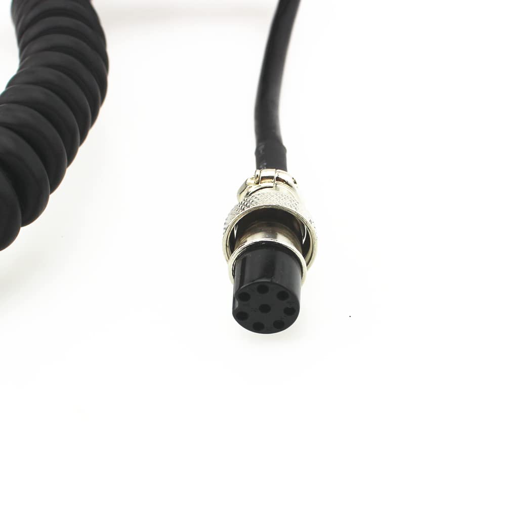 まいく5150 Hand Speaker Mic Microphone MC-43S Round 8-pin for Kenwood