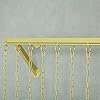 Amazon.com: Wall Mounted Iron Chain Clothing Hanging Racks, Metal ...