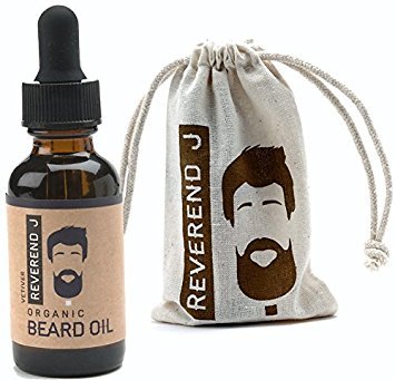 Best Beard Oil for Men 100% Natural & Organic Reverend J Vetiver ...