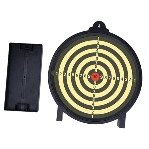 12 Training Viscous Targets for Outdoor Sports Game and Training Anti-Slip Base Black
