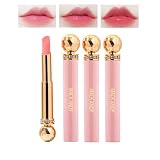 Pakivs 3 Teiliges Temperaturwechselndes Lippenstift Set, Wasserdicht und Feuchtigkeitsspendend Langanhaltender Lippenbalsam Hellt Lippenlinien Auf