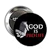 CafePress God Is Pro Life 2.25 Button 2.25