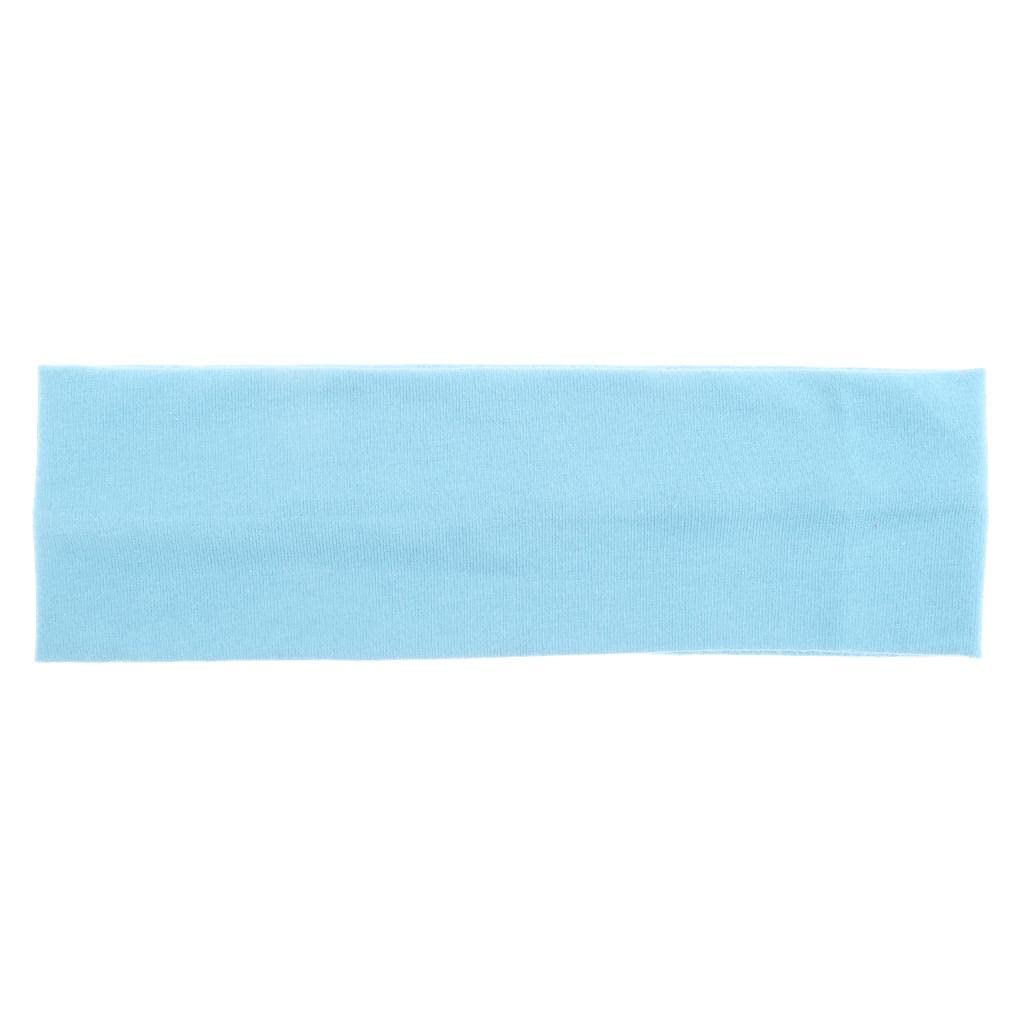 bnf® Sports Yoga Headband Sweatband Workout Stretch Headband Hair Band Light Blue Womens Accessories | Hair Accessories-image-26