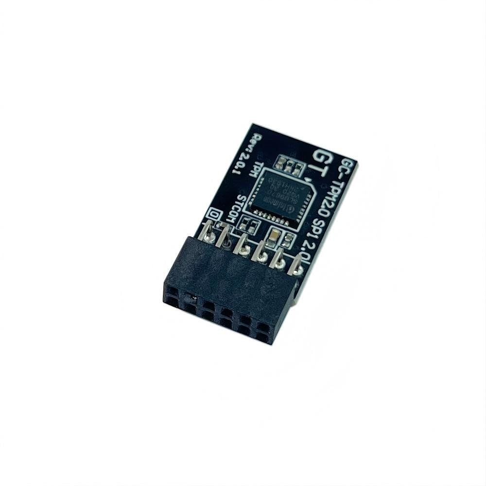 TPM 2.0 Módulo De Interfaz LPC De 20 Pines Placa Base Compatible Con Tpm2 0 Tarjeta De Seguridad De Cifrado Remoto Tpm2 0 Componente Electronico