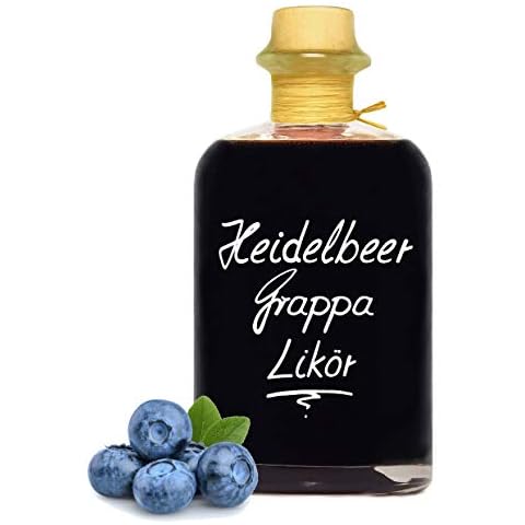 Heidelbeer Grappa Likör 0,5 L Likörspezialität aus Italien 25% Vol Cover