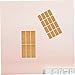 OSALADI 2bags Versatile Cork Memo Stickers Adhesive Bottle Labels Blank Removable for Home Office School Organization