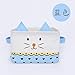 Produktbild Cartoon Katze Baumwolle Leinen Falten Aufbewahrungsbox Desktop Kleinigkeiten Spielzeug Für Büro Briefpapier Veranstalter Kosmetik Aufbewahrungskorb