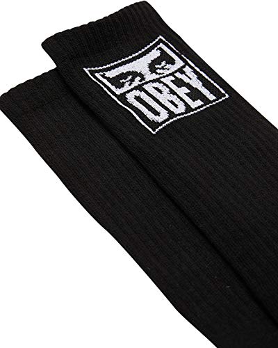 Obey Eyes Icon Unisex Black Sock 22120UA0000612
