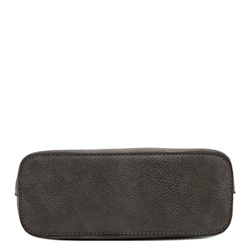 Image of FashionPuzzle Faux Leather Small Dome Crossbody Bag with Chain Strap
