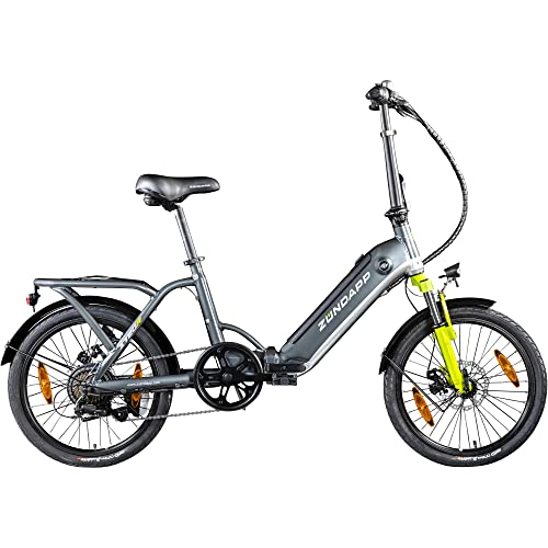 ZÜNDAPP E Bike ZT20R 20 Zoll Elektro Klapprad E Bike Damen Ebike Faltrad Herren Elektrofahrrad klappbar Fahrrad Elektro Pedelec – Bild 3
