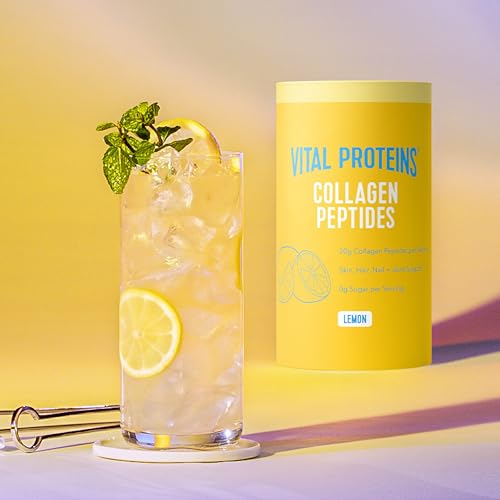 Image of Vital Proteins Collagen Peptides Powder, Collagen Supplements, Hair & Skin Health, 14 Servings, Lemon