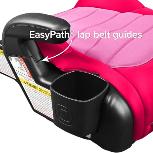 Image of Diono Connect3 RXT Backless Booster, Pack of 2, Slim Fit 3-Across in Many Mid-Sized Sedans and SUVs, for Children from 40-120 lbs., Lightweight with Latch connectors, Pink Cotton Candy