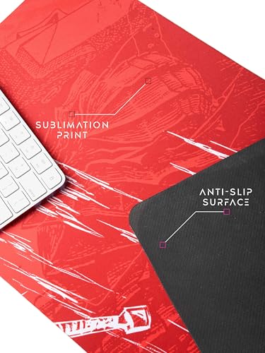 Image of Berserk Anime Desk Mat Extra Large (80cm x 30cm x 3-4mm), Guts Berserker Printed Anime Anti-Slip Mouse Pad