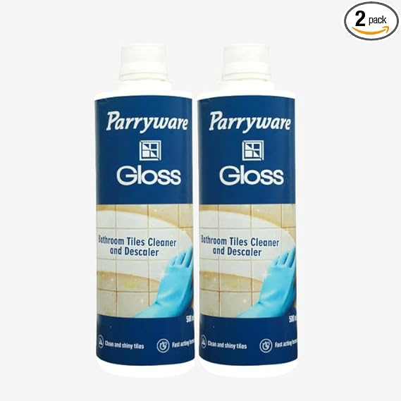 Parryware Gloss Tile cleaner & descaler 500ml I For Clean and Shiny Tiles I Pack of 2 COMBO