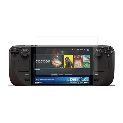 CIELIA [ Steam Deck OLED/Steam Deck LCD �Ή� ] �K���X�t�B���� �����K���X �ی�t�B���� ���� �S�ʕی� ������ �d�x9H ��U�h�~ �w��h�~ Valve �X�`�[���f�b�N