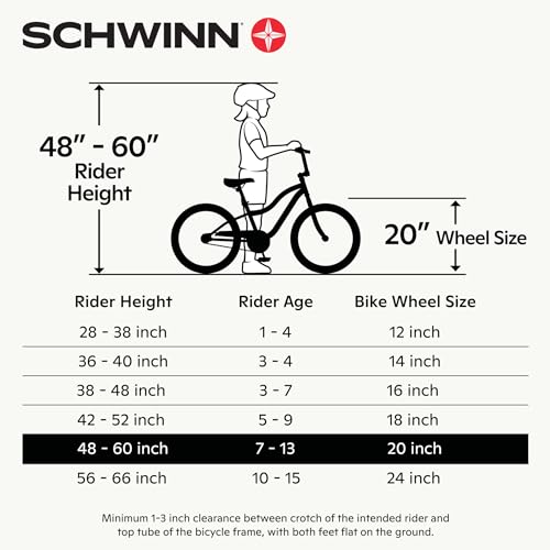 Schwinn S0919 Hazel Kids Bike, For Girls And Boys Ages 7 And Up thumb #5