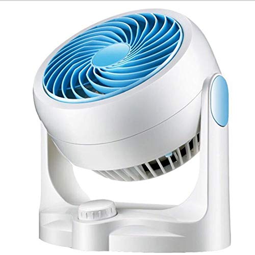 WZHZJ Electric Fan Air Circulation Fan Gentle Natural Wind 3 Adjustable Modes 360 Degrees Blowing