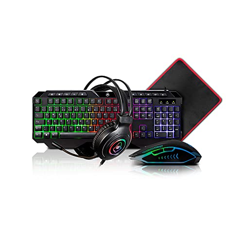 PC Gamer Completo Mancer, AMD Ryzen 5 4600G, Vega 7, 8GB DDR4, SSD 240GB, Fonte 500w 80 Plus