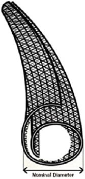 Techflex 3/4 F6 Split Sleeving 25 feet Black