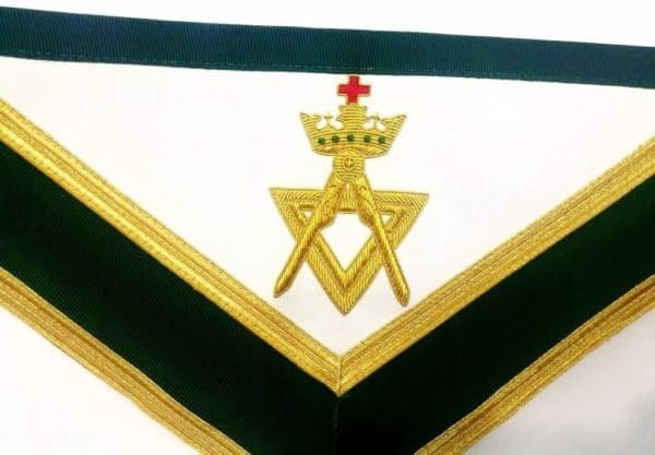 Allied Masonic Degree Past Sovereign Master Apron – Hand Embroidered